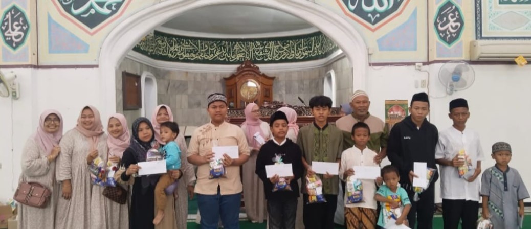 Masjid Baiturahim Angkasa Jakpus Gelar Santunan Anak Yatim dan Bazar Ramadan